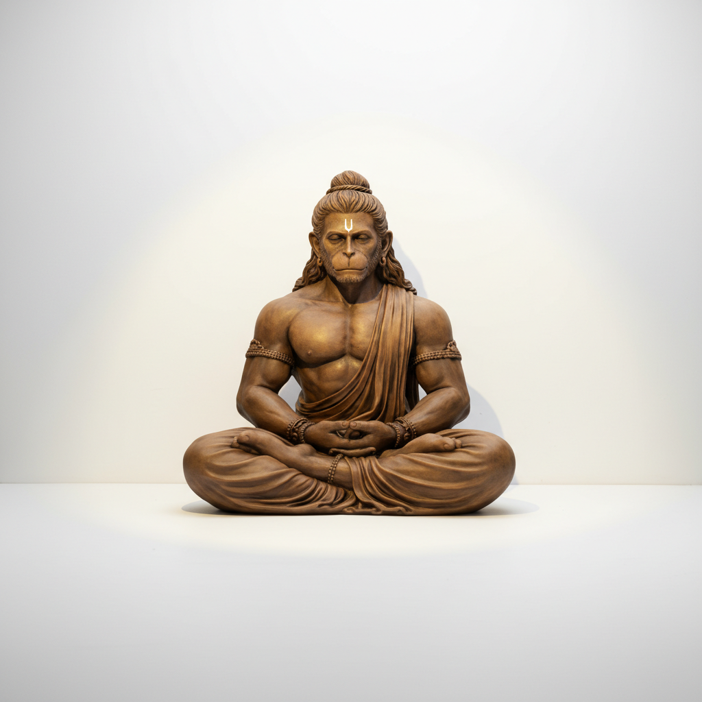 Hanuman Sthir — detail view